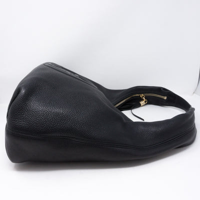 Soho Hobo Large Black Leather
