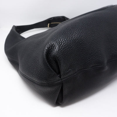 Soho Hobo Large Black Leather