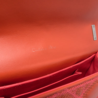 Miss Dior Flap Bag Embroidered Leather