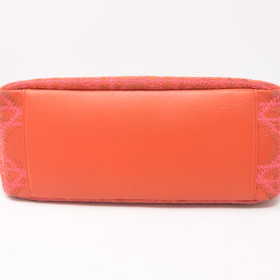 Miss Dior Flap Bag Embroidered Leather