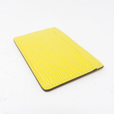 Card Holder Pistachio Epi Leather