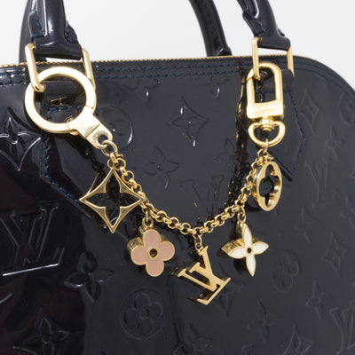 Fleur de Monogram Bag Charm Chain