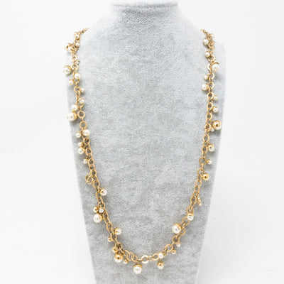 Mise En Dior Pearl Necklace