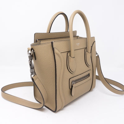 Nano Luggage Dune Leather