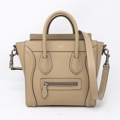 Nano Luggage Dune Leather