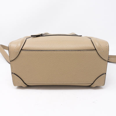 Nano Luggage Dune Leather