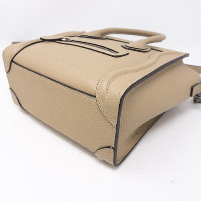Nano Luggage Dune Leather