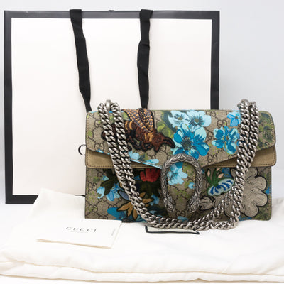 Dionysus Small GG Supreme Blooms Embroidered