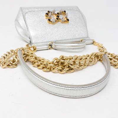 Sicily Mini Silver Leather