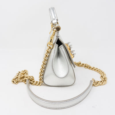 Sicily Mini Silver Leather