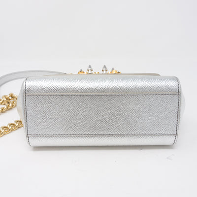 Sicily Mini Silver Leather