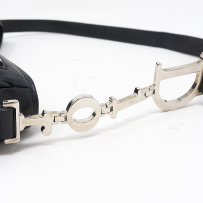 Black Leather Shoulder Bag