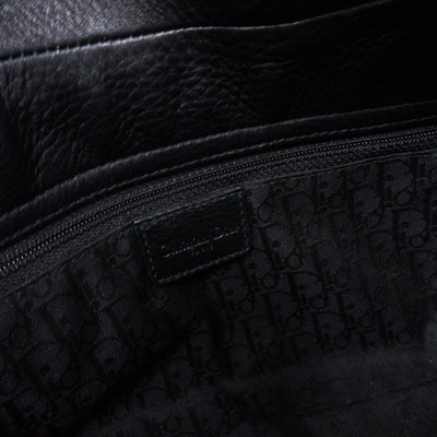 Black Leather Shoulder Bag