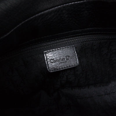 Black Leather Shoulder Bag