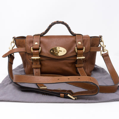 Mini Alexa Brown Leather