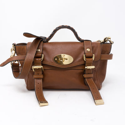 Mini Alexa Brown Leather