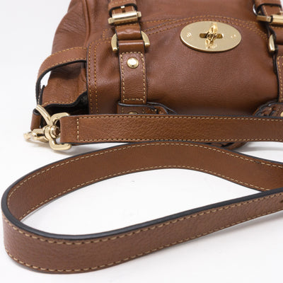 Mini Alexa Brown Leather