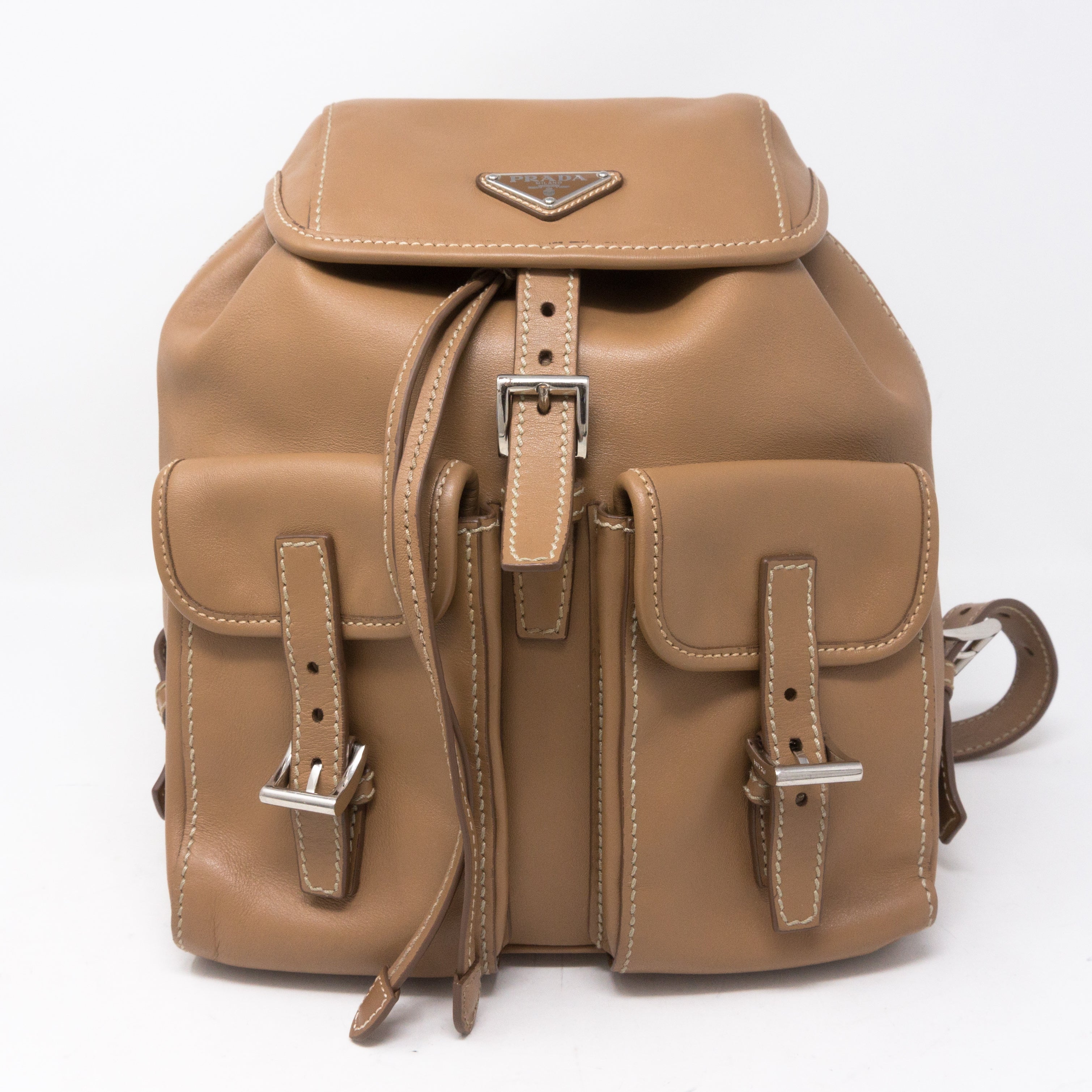 City Sport Backpack Caramel Leather