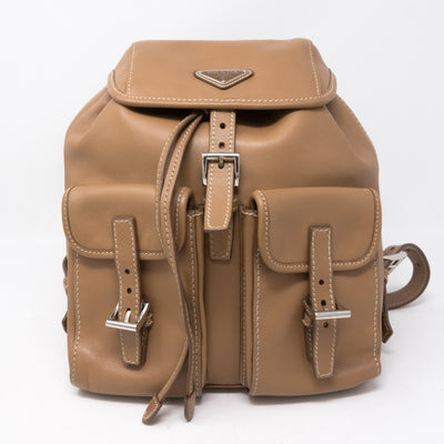 City Sport Backpack Caramel Leather