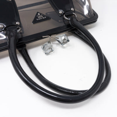 Plex Spazzolato Clear Black