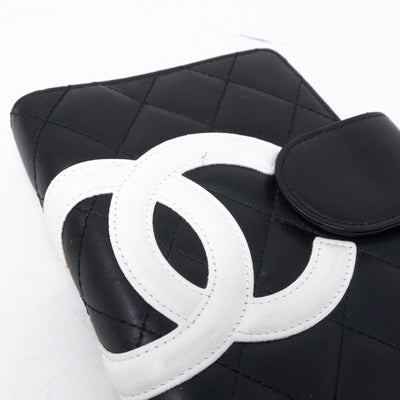 Cambon Agenda Small Black Leather