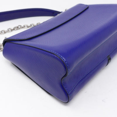 Twist MM Flamingo Blue Epi Leather