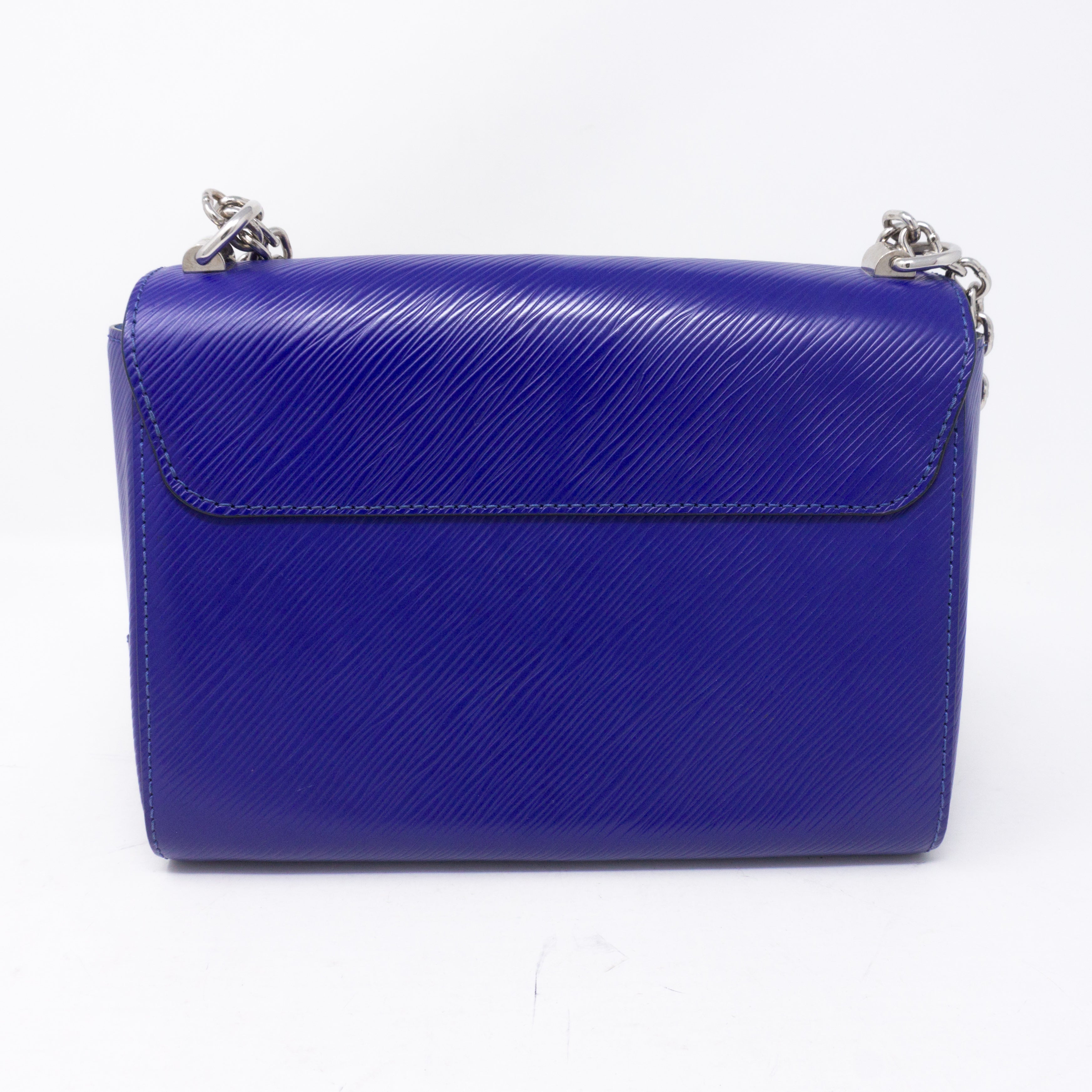 Twist MM Flamingo Blue Epi Leather