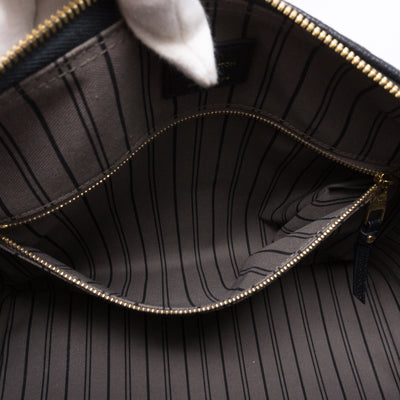 Speedy 30 Bandouliere Black Monogram Empreinte