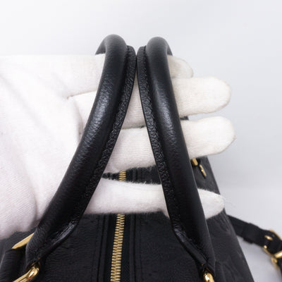 Speedy 30 Bandouliere Black Monogram Empreinte