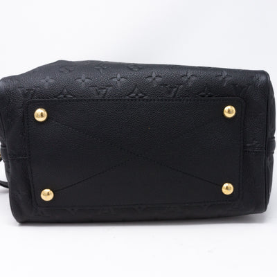 Speedy 30 Bandouliere Black Monogram Empreinte