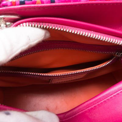 Lady Dior Medium Multicolor Woven Raffia