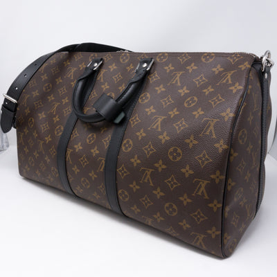 Keepall 45 Bandouliere Monogram Macassar