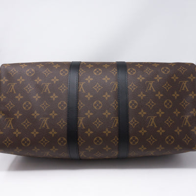 Keepall 45 Bandouliere Monogram Macassar
