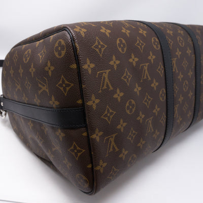 Keepall 45 Bandouliere Monogram Macassar