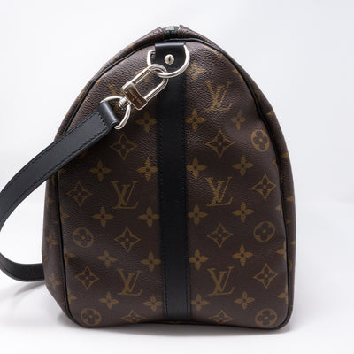 Keepall 45 Bandouliere Monogram Macassar