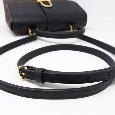 Locky BB Monogram Black Leather