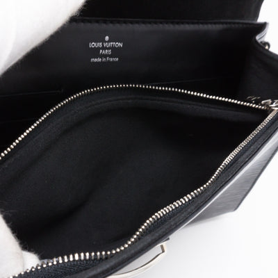 Pochette Iena Noir Electric Epi Leather