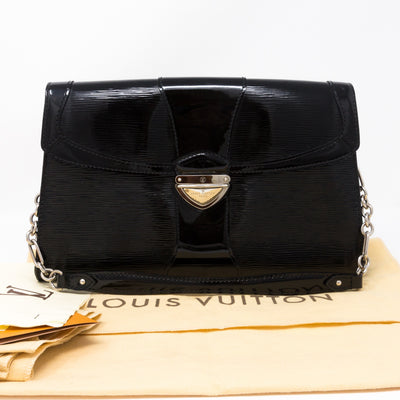 Pochette Iena Noir Electric Epi Leather