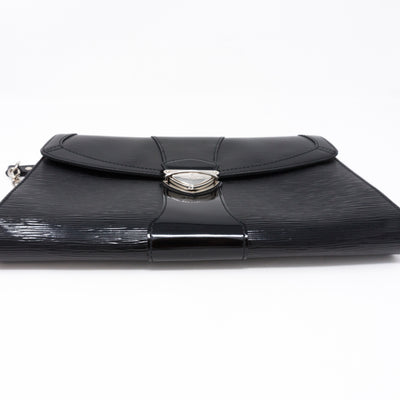 Pochette Iena Noir Electric Epi Leather