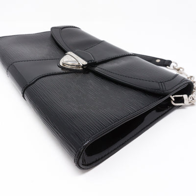 Pochette Iena Noir Electric Epi Leather