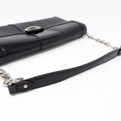 Pochette Iena Noir Electric Epi Leather
