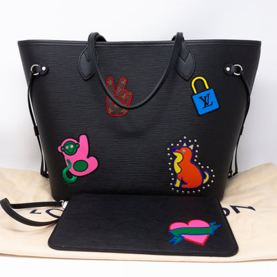 Neverfull MM Epi Patches with Pochette