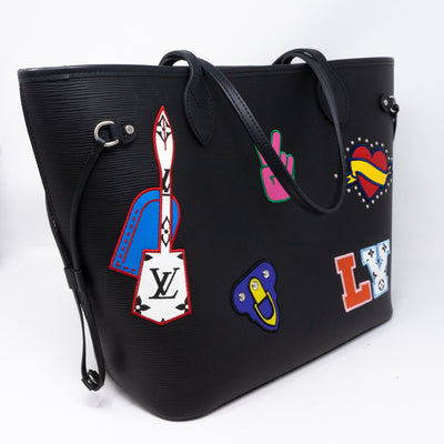 Neverfull MM Epi Patches with Pochette