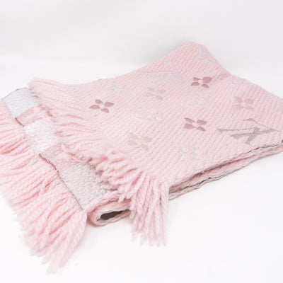 Logomania Rainbow Crystal Pink Scarf