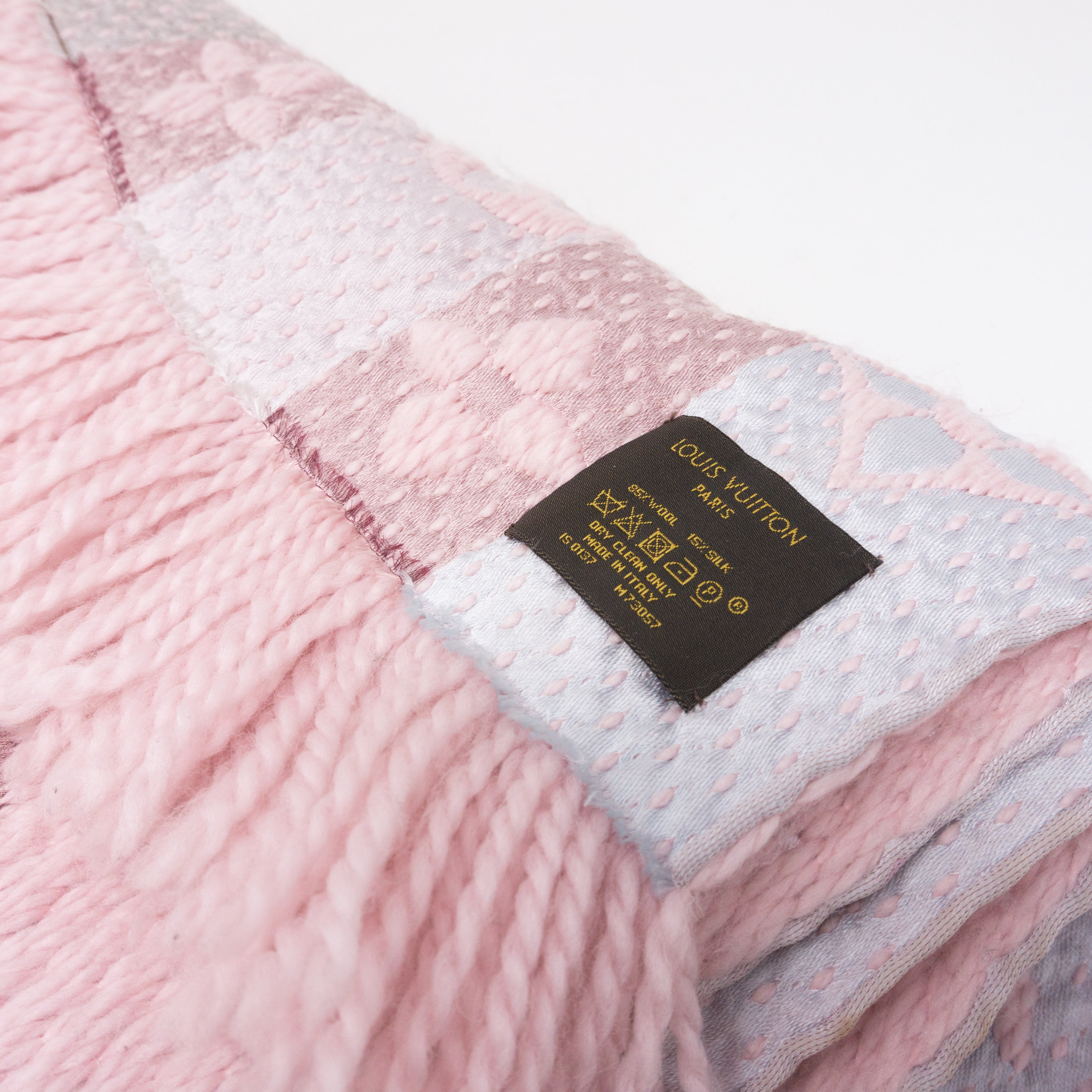 Logomania Rainbow Crystal Pink Scarf
