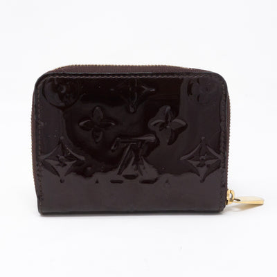 Zippy Coin Purse Vernis Amarante Leather
