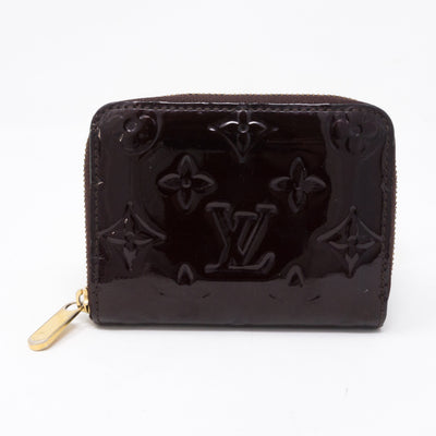 Zippy Coin Purse Vernis Amarante Leather
