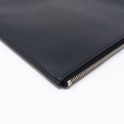 Pochette Jour GM Black Epi Leather