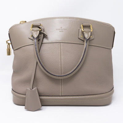 Suhali Lockit PM Greige Leather