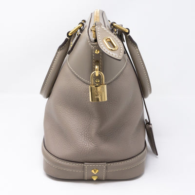 Suhali Lockit PM Greige Leather